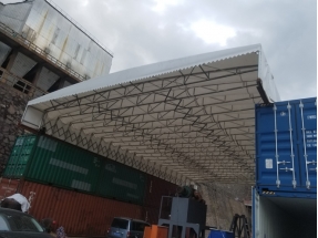 廣西礦場用電動推拉篷